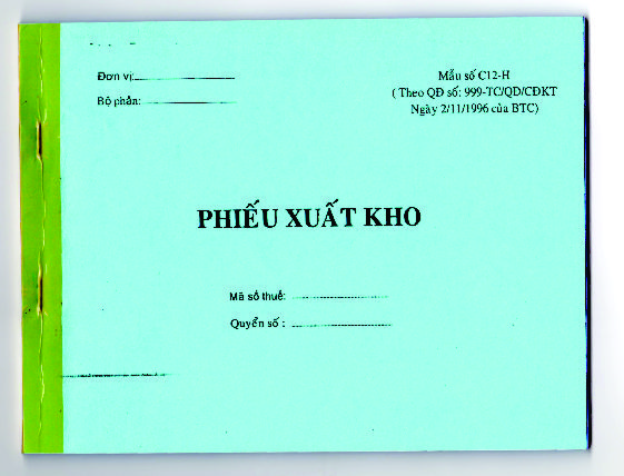 Phiếu xuất kho